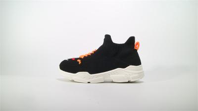 Cina Calzature da corsa Flyknit con tacco basso in vendita