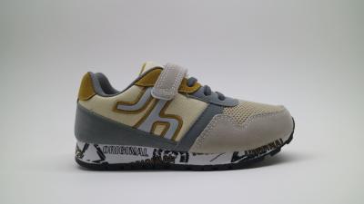 China Invierno revestimiento textil niños zapatos para correr con suelas acolchadas cerradura de bucle gancho en venta