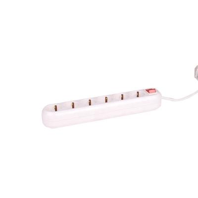 China Convenient Security High Quality Easy-install Standard German Socket European Power Strip Outlet for sale