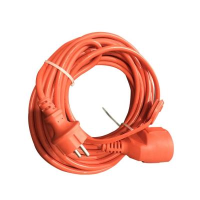 China Convenient Safety Male Female Eu Plug Extension Power Cable 5M10M 20M Coil Extention Cords for sale