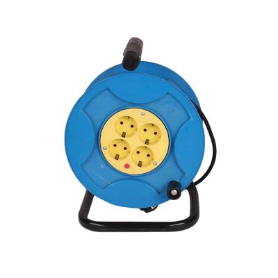 China Convenient Safety Europe Plug Pop Up Cable Reel For Floor Factory OEM for sale