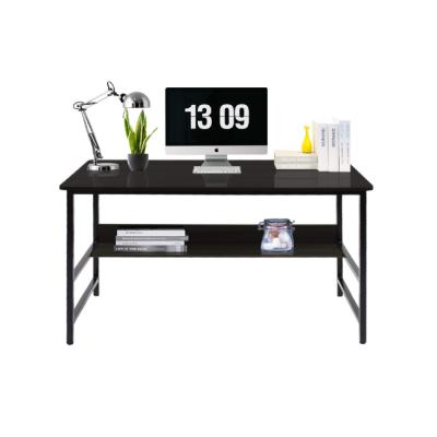 China Soho Foldable High Quality Cheap Price Wooden Desk With Single Shelf Work Bench Computer Desk For Study Room for sale