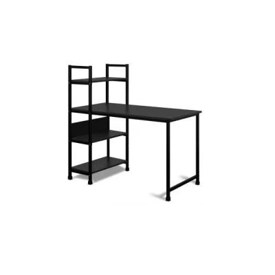 China Soho Foldable L Shape Frame Wood Writing Study Room Desk With Metal Legs Good Prices Quality Working Study Workbench Vintage Furniture for sale