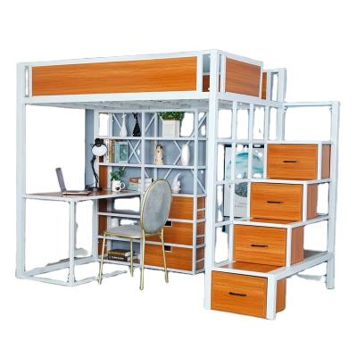 China Cheap modern wooden kids loft bunk bed loft with desk bunk iron frame loft bed for sale and big wooden beds OEM choose for sale