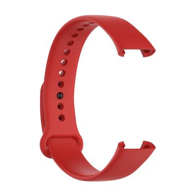 China Luxury Brand Solid Color Replacement Strap Soft Adjustable Strap For Redmi Pro Smart Band Silicone Watch Band Strap for sale