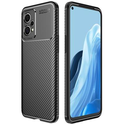 China Soft Auto Fiber Focus Carbon Shockproof Accessory Silicone Mobile Phone Protective Case For Realme 9 Pro Plus Find X5 Pro for sale