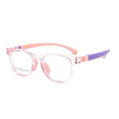 China Latest Hot Selling Tone Color Children Optical Frames Glass Flexible Anti-blue Light Children Eye Protection 2 for sale