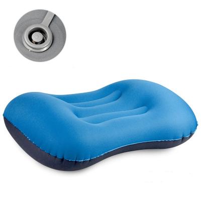 China PORTABLE Ultralight Compressible Compact Inflatable Travel Air Inflatable Camping Pillow for sale