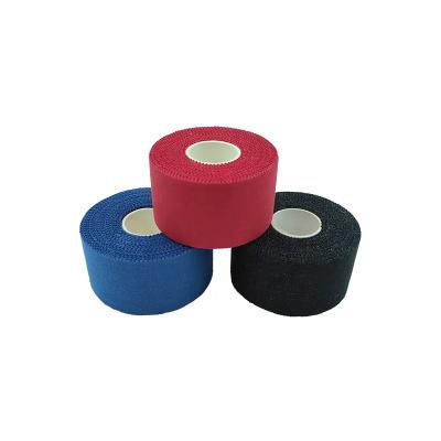 China Muscle Relief Medical White Cotton 100% Sports Tying / Athletic Adhesive Tape for sale