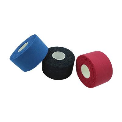 China Muscle Relief CE/ISO Colored Cotton Adhesive Zinc Oxide Strong Rigid Sports Strapping Tape for sale