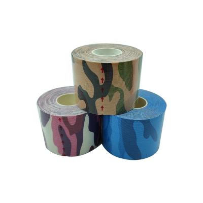 China Wholesale Multicolor Kinesiology Muscle Relief Uncut/Precut Sports Tape Waterproof Kinesiology Tape Muscle Sports Tape for sale