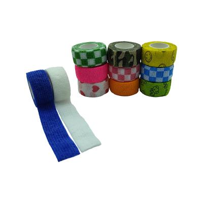 China 2.5cmx4.5m Animals Self Adhesive Elastic Nonwoven Bandage Cohesive Finger Joints Bandage / Wraps for sale