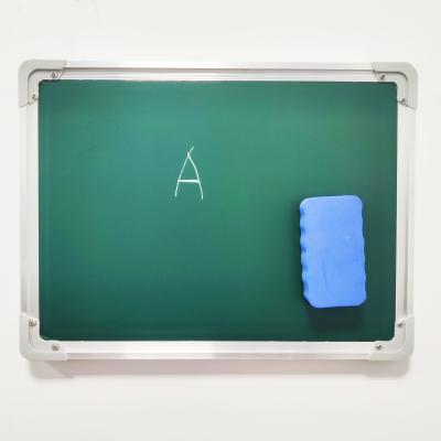 China Education.Training.Office 40x30cm Double Sided Magnetic Chalk Writing Board Green for sale