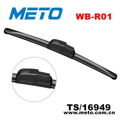 China Clear Curved Rubber Windshield Wiper Blades Replacement for sale