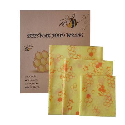 China Eco-Friendly Natural Organic Biodegradable Beeswax DIY Beeswax Food Storage Grade Beeswax Wrap Bar Set Food Grade for sale