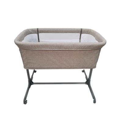 China New Arrival EUROPEAN Baby Cradles Designs Baby Swing Cradle With Automatic for sale