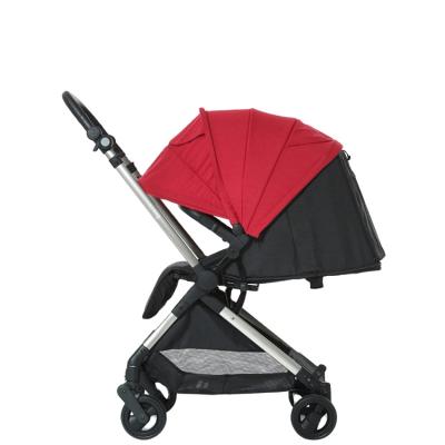 China Simple Design Portable High Quality Kids Easy Folding Baby Stroller for sale