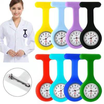 China Low MOQ Breast FOB Watch Logo Pocket Necklace Watch Silicone Nurse Waterproof Custom Made Water Resistant for Nurse for sale