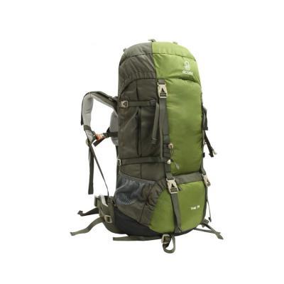 China camping & Acome Good Quality 45l Green Hiking Hiking Travel Rucksack Camping Mountain Backpack for sale