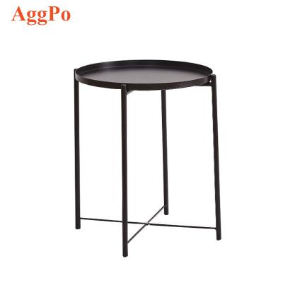 China Mini round table coffee table (size) home simple creative small necessities adjustable coffee table for sale