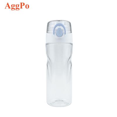 China New Casual Sports Water Convenient And Customizable Space Portable Cup Cover Cup Cover Rebound Plastic Transparent Tritan Student Fitness for sale