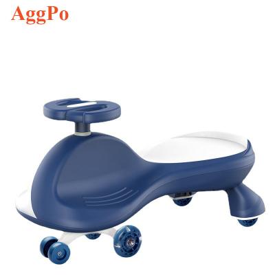 China Ride on Toy Children's Universal Mute Twist Car Wheel Anti-Rollover Baby Adults Can Sit on Balance Toddler Swing Sliding Twist Car for sale