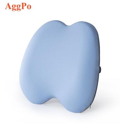 China Viable Car Seat Lumbar Support Cushion Back Cushion Memory Foam Pillow Core Office Chair Backrest for sale