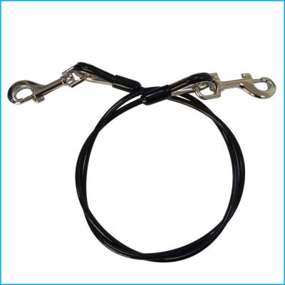 China Viable Pet Leashes Dog Runner Link Out of Cable Stainless Steel Dog Link Out of Cable for sale