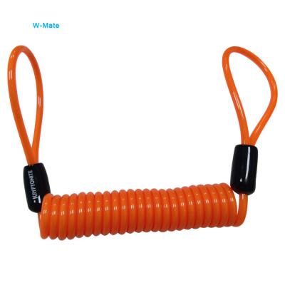 China Steel+PU Fall Protection Safety Plastic Coated Steel Spiral Wrench Tool Straps For Waist Working for sale