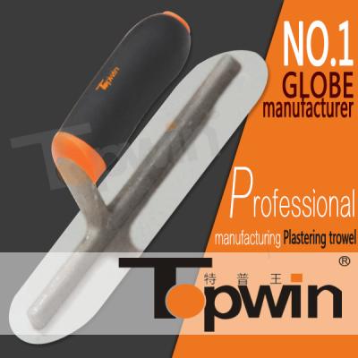 China Construction Tools Stainless Steel Round Blade Plastering Trowel Names for sale