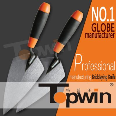 China Wholesale Carbon Steel Tools China Brand Topwin Drop Forging Masonry Trowel With Carbon Steel for sale