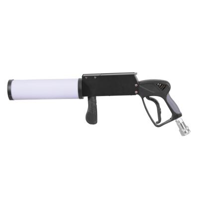 China LED Stage Light Effect CO2 Gun Cyro Jet Gun DJ Handheld CO2 Column Machine with Pipe Smoke Effect Machine for sale