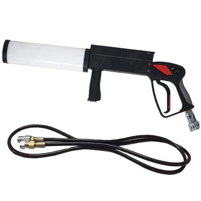 China Stage Light Effect DJ Equipment CO2 Gun CO2 Led DJ Gun Led Grip CO2 Light DJ Gun With 3Meter Hose For Stage Lighting disco club party for sale