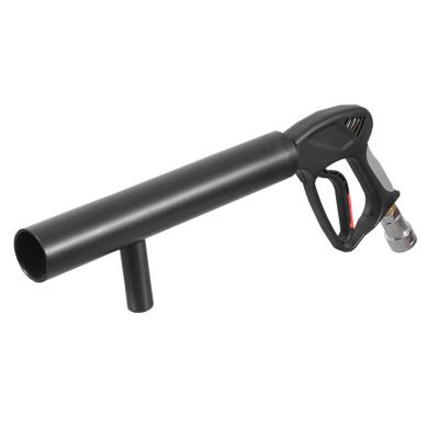 China Hot Sale Stage Light Effect CO2 Jet Machine Smoke Gun DJ Cyro Handheld Gun With Hose for sale