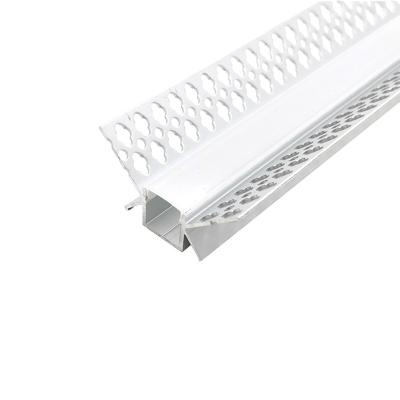 China Radiator For Ceiling Edge Mount Gypsum Plaster Strips Aluminum Extruded Empotrado Led Profiles for sale