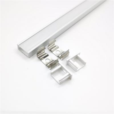 China NY-610 Heatsink OEM Recessed U Shape Led Aluminum Channel For Full Aluminum Wall Extrusion Profiles Sets LED Profile for sale