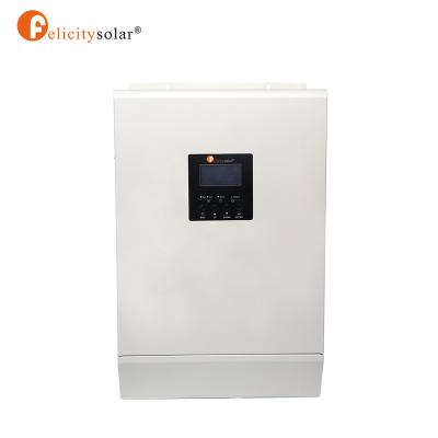 China 5KW Hybrid Solar Inverter 5KVA Off Grid Tie Solar System Solar Inverter 120 x 295 x 468mm for sale