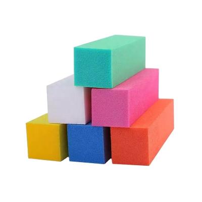 China Eco-friendly Colorful Polishing Sanding Buffer Block DIY Nail File Manicure Nail Art Tips Women Beauty Manicure Pedicure Tool Kit Hot for sale