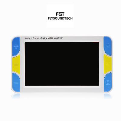 China Low Vision Aid 5 Inch HD LCD Plastic Colorful Screen Mini Portable Handheld Video Magnifier For Visually Impaired for sale