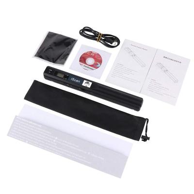 China IScan Commercial Portable Handy Scanner For Photos And Documents Pen MINI Size Wireless HD Color Scanner for sale