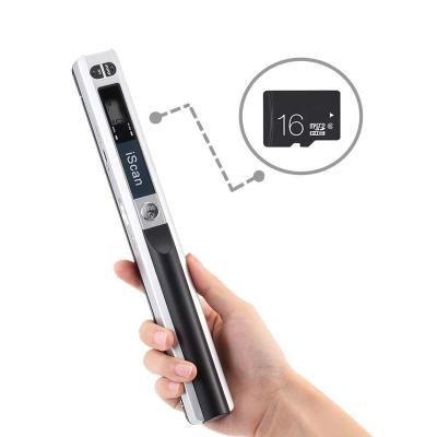 China Lightweight Mini Portable Digital Handheld Scanner for A4 Paper and HD Document Color Scanner for sale