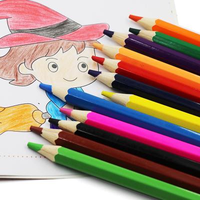 China Office & OEM Jumbo Logo High Grade Pencil 4.0mm School Pencil Honghu Color Pencil Packing Wooden School Desk for sale