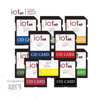 China Plastic Iotech Write Change CID 8GB 16GB CID Memory Card SD Card for sale