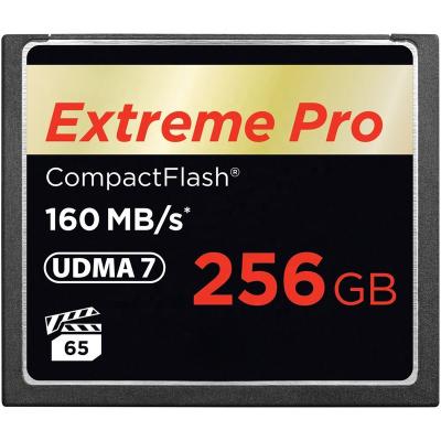 China CF Card Speed ​​256GB CompactFlash Flash Memory Card 256GB Ultra Compact 43*36*3.3mm for sale