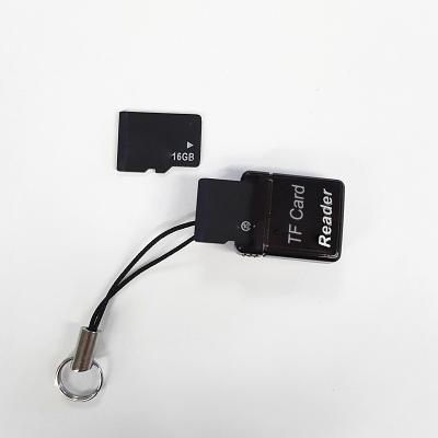 China Plastic Mini USB 2.0 Memory Card Reader For Micro Size SD TF Card for sale