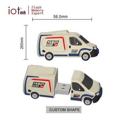 China For Flash USB USB Drive Advertising Gift Customized 2D 3D PVC USB Drive Car Shape USB Stick for sale