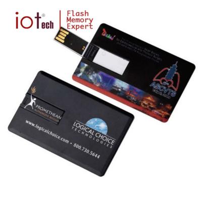 China Card 2 Sides Print Gift USB 2.0 Memory Stick USB Business Card for sale