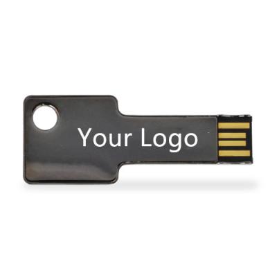 China Aluminum Stick USB 2.0 Memory Stick 16GB Key Form Flash Drive Metal USB for sale