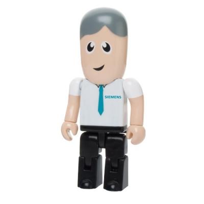 China Different Stick People Nurse Police Man Shape Gift Flash Memory Usb for sale