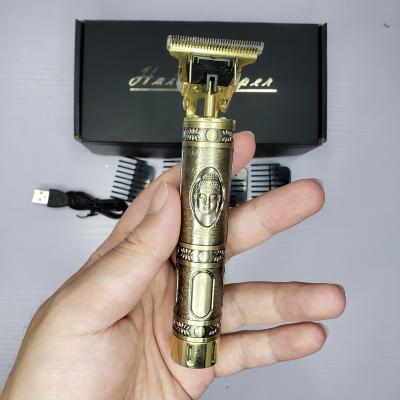 China Outdoor Bald Trimmer Men Shaver Hair Trimmer Buddha Hair Clipper USB Rechargeable Hair Cutting Machine for sale